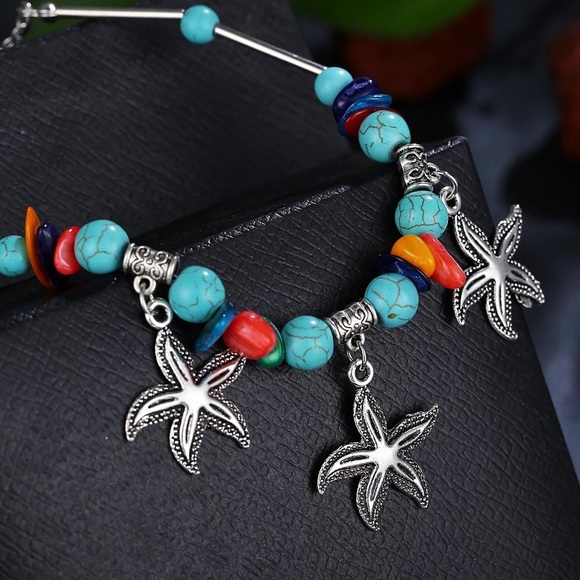 Starfish Anklet 3 - Picture 2 of 2